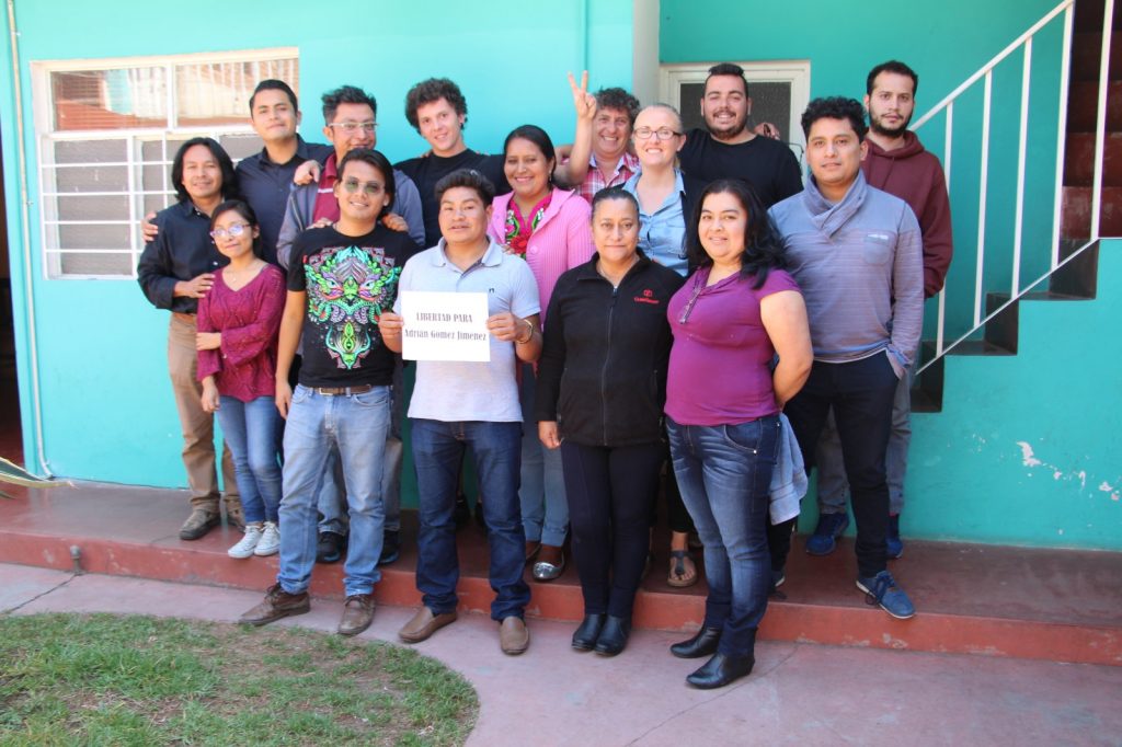 Indigenous Prisoner in Struggle, Alfredo Gómez Lopez, has been freed